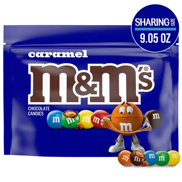 M&M's Caramel Milk Chocolate Candy Sharing Size