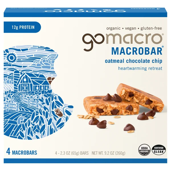 GoMacro Oatmeal Chocolate Chip MacroBar