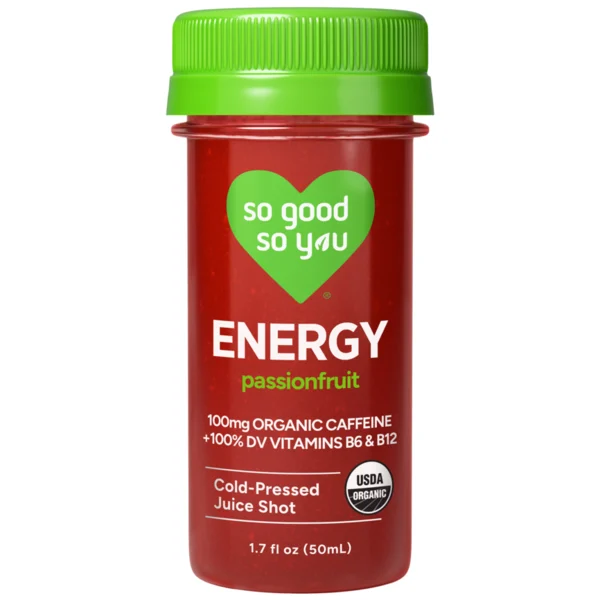 So Good So You Energy Passionfruit Organic Juice Shot