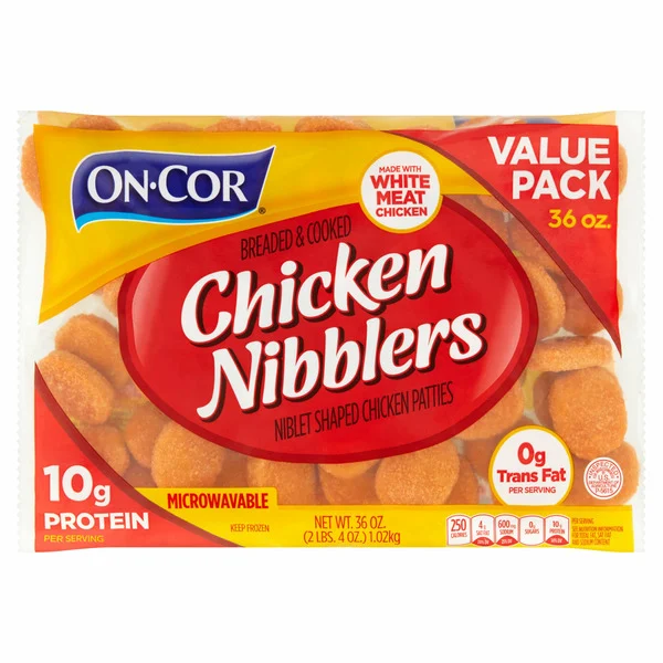 On-cor Breaded & Cooked Chicken Nibblers