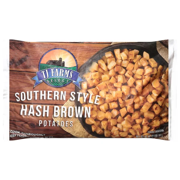 TJ Farms Select Potatoes, Hash Brown, Southern Style