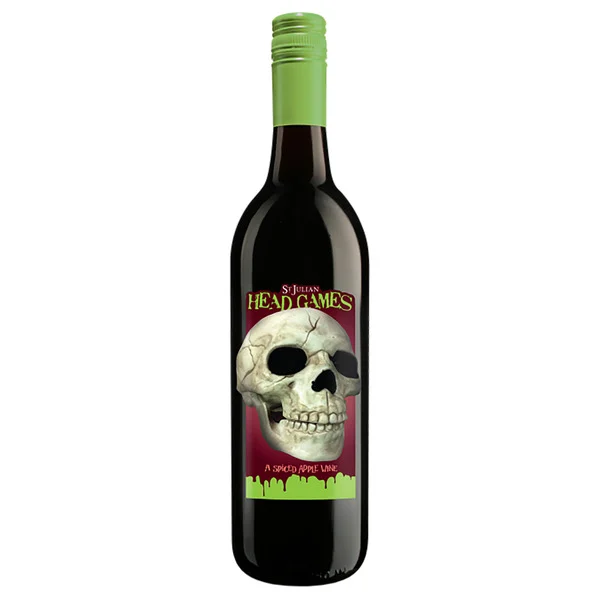 St. Julian Head Games Apple, Sweet Spiced White Wine