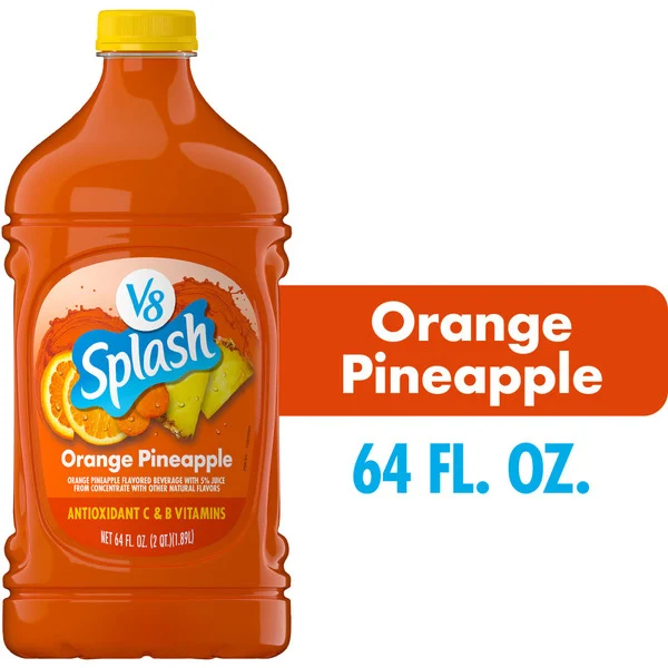 V8 Orange Pineapple Flavored Beverage