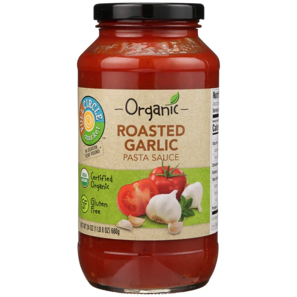Full Circle Roasted Garlic Pasta Sauce