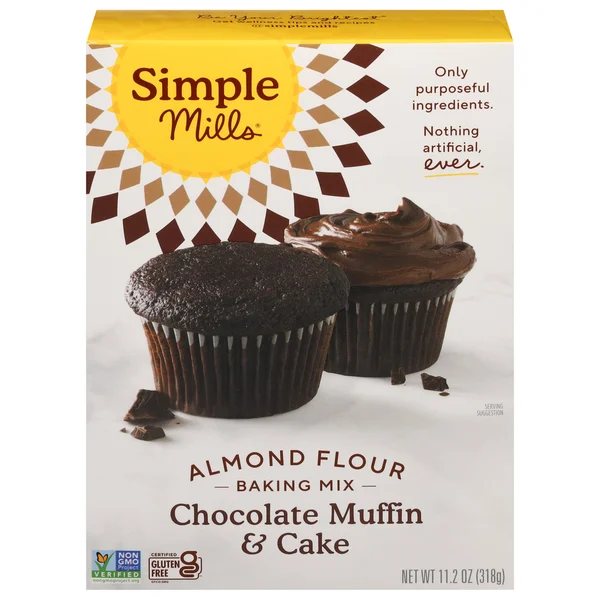Simple Mills Almond Flour Baking Mix Chocolate Muffin & Cake