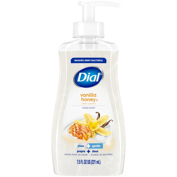 Dial Clean + Gentle Vanilla Honey Hand Soap, 7.5 fl oz