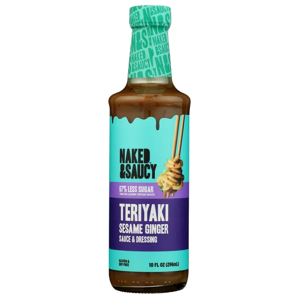 Naked & Saucy Teriyaki Sesame Ginger Sauce & Dressing