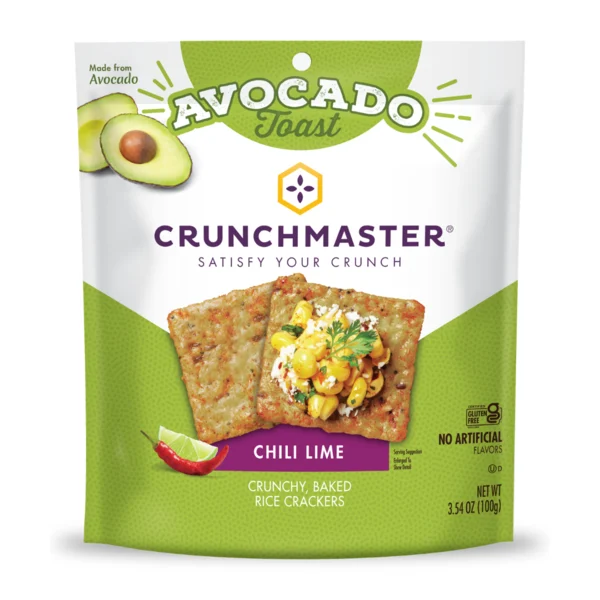 Crunchmaster Avocado Toast, Chile Lime