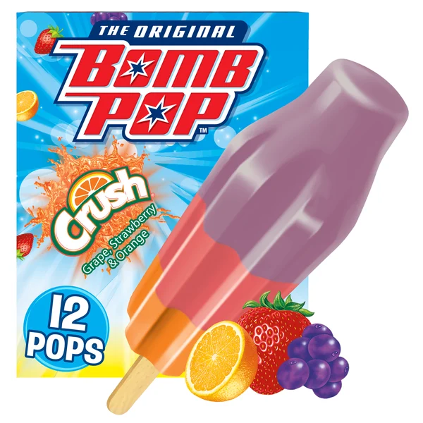 Bomb Pop Crush Ice Pops