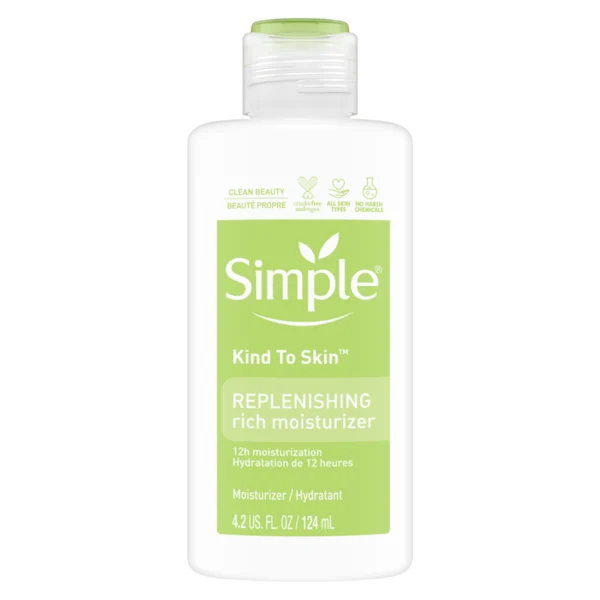 Simple Kind to Skin Face Moisturizer Replenishing Rich