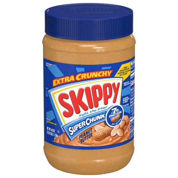 SKIPPY SUPER CHUNK Peanut Butter, 40 Ounce
