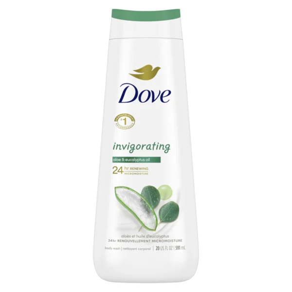 Dove Body Wash Invigorating With Aloe & Eucalyptus