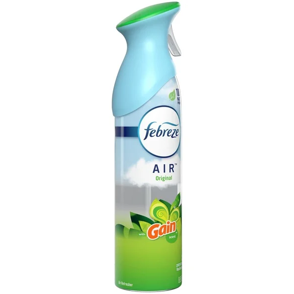 Febreze Odor-Eliminating Freshener, With Gain Scent, Original Scent,