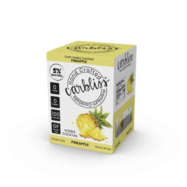 Carbliss Pineapple Vodka Cocktail