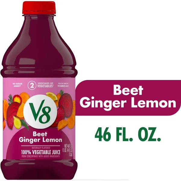 V8 Beet Ginger Lemon 100% Vegetable Juice
