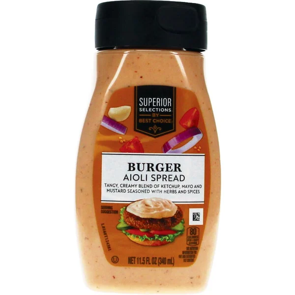 Superior Selections by Bst Ch Burger Aioli Spread