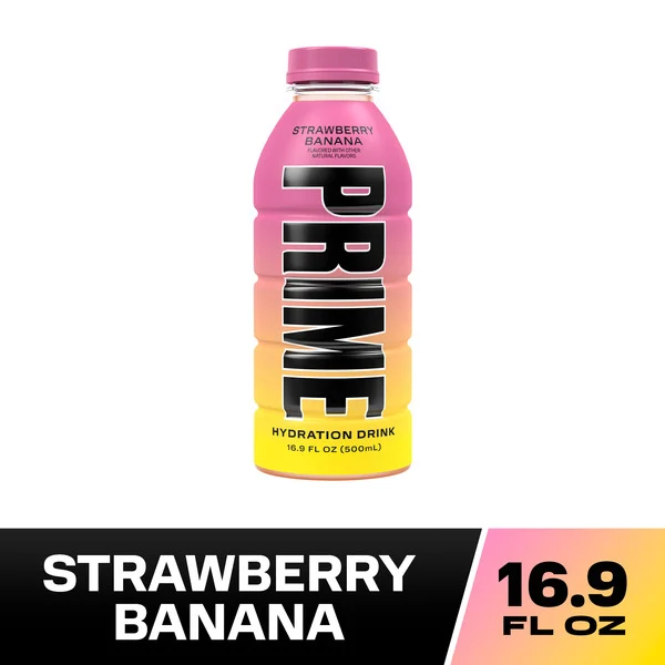 PRIME Hydration Drink, Strawberry Banana