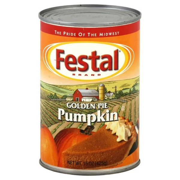 Festal Golden Pie Pumpkin