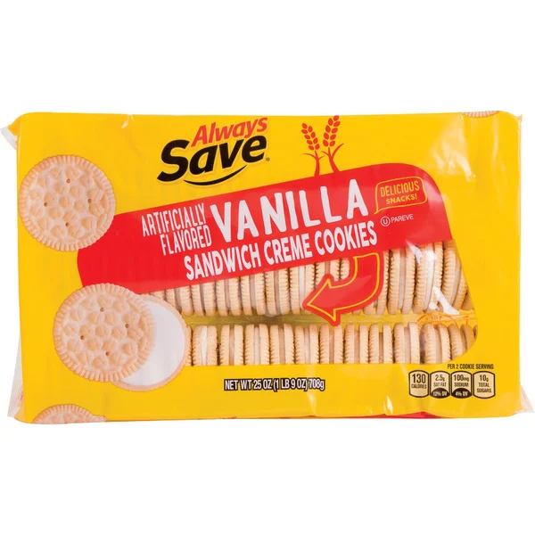 Always Save VANILLA SANDWICH CREME COOKIES