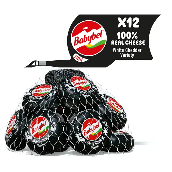 Mini Babybel® White Cheddar Snack Cheese, 8.5 oz (12 Count)