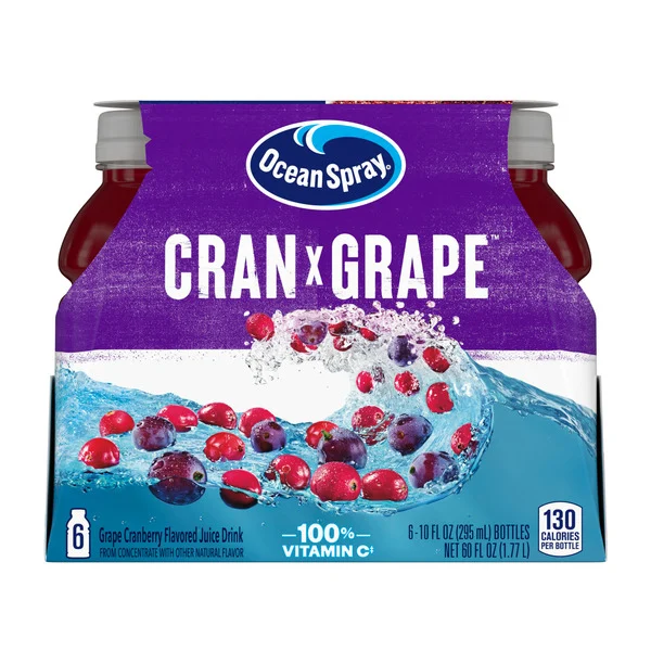 Ocean Spray Cranberry Grape Juice Drinks