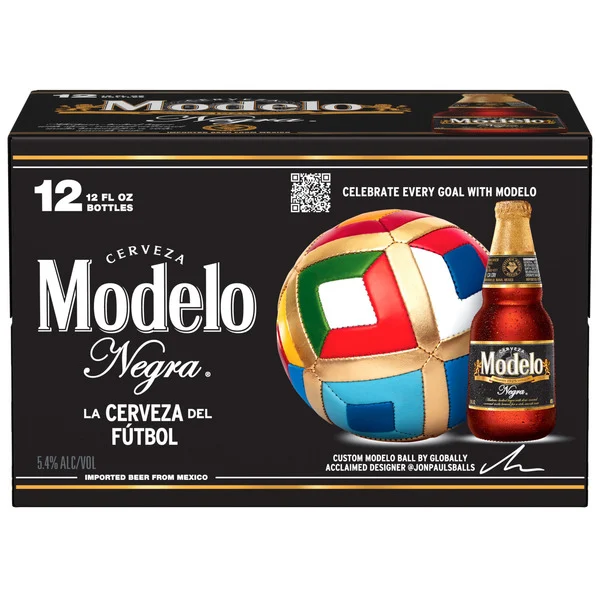 Modelo Negra Lager Mexican Import Beer Bottles