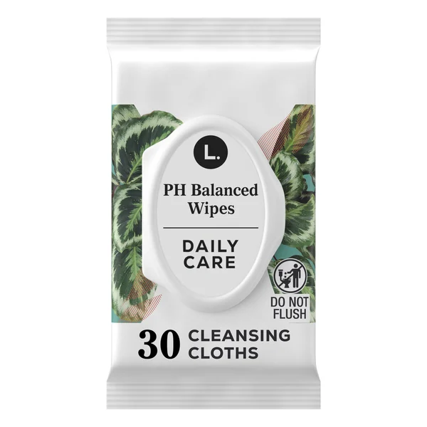 L. Fragrance Free Wipes, pH Balanced, Hypoallergenic