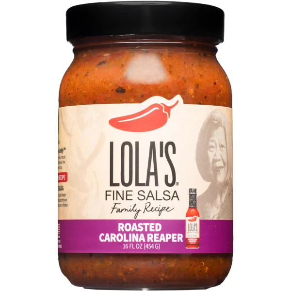 Lola's Fine Salsa Roasted Carolina Reaper Salsa
