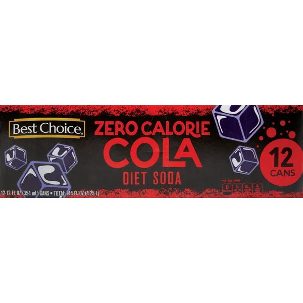Best Choice Zero Calorie Cola 12/12