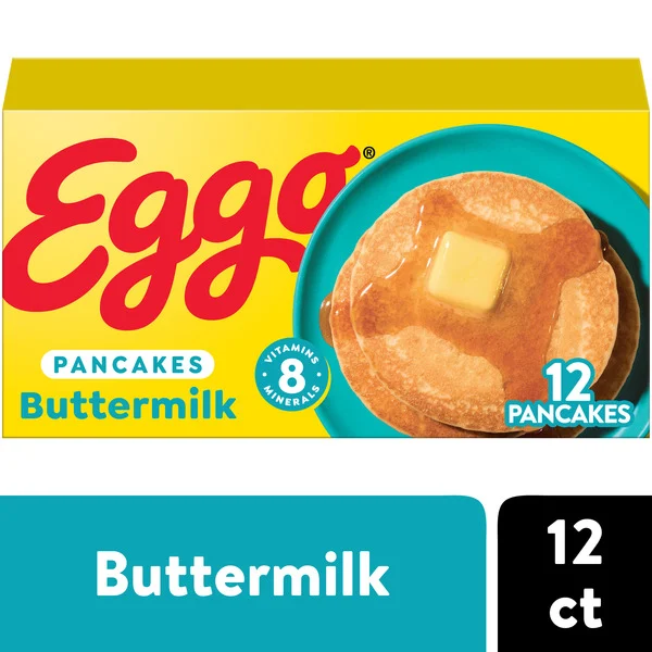 Kellogg's Eggo Buttermilk Pancakes, Breakfast Food