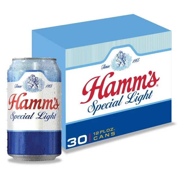 Hamm's Special Light Lager Beer