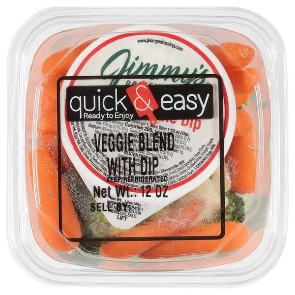 Quick & Easy Veggie Blend with Dip