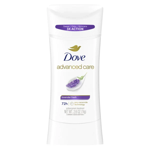 Dove Antiperspirant Deodorant Stick Lavender Fresh