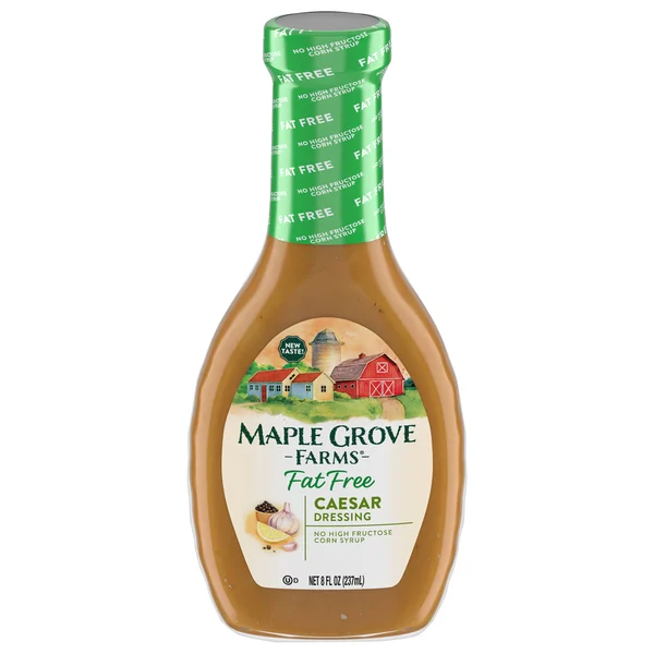 Maple Grove Farms of Vermont Dressing, Fat Free, Caesar