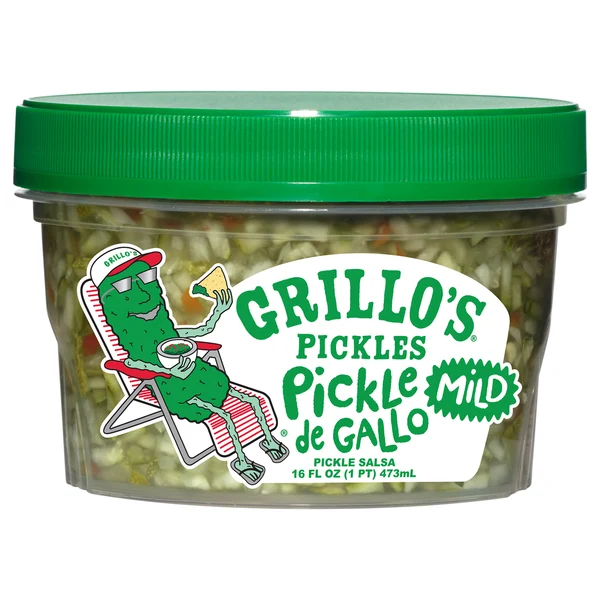 Grillo's Pickles Mild Pickle Salsa