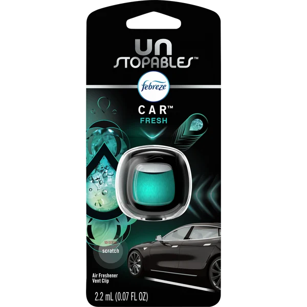 Febreze Air Freshener, Car, Fresh, Vent Clip