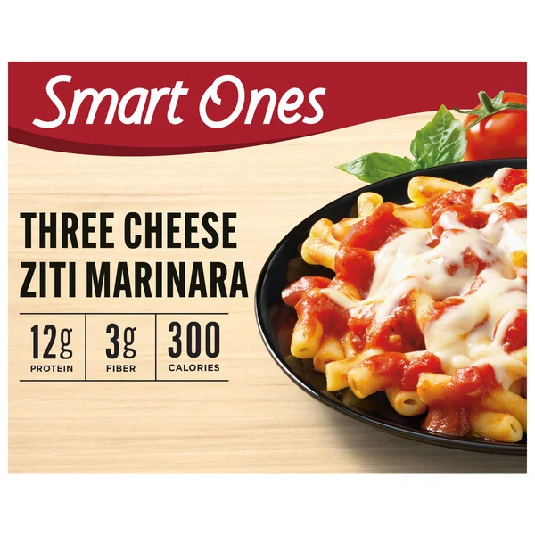 Smart Ones Three Cheese Ziti Pasta Marinara Frozen Meal
