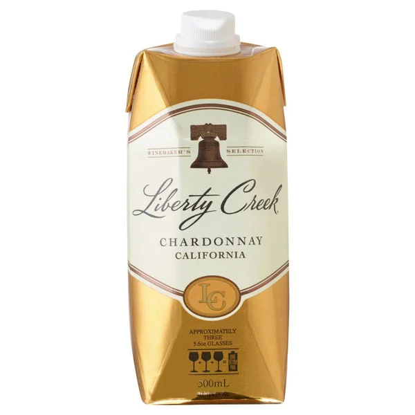 Liberty Creek Vineyards Chardonnay White Wine Tetra