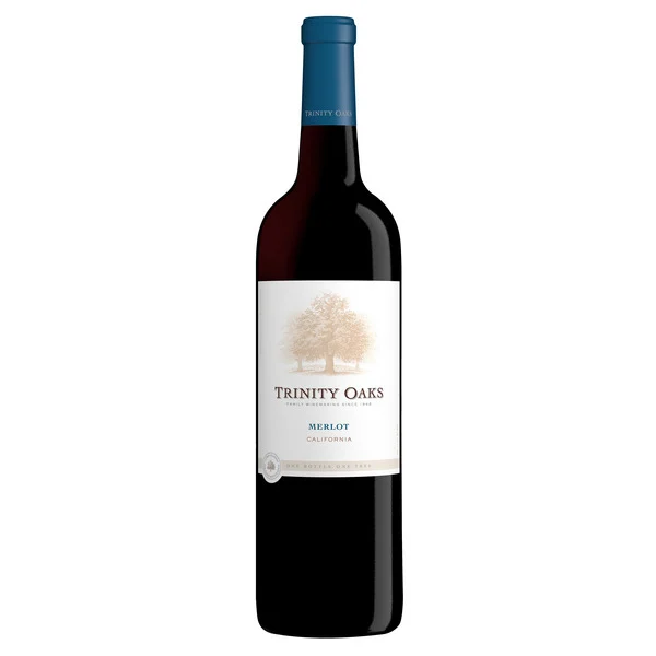 Trinity Oaks Merlot Red Wine, 750mL Wine Bottle