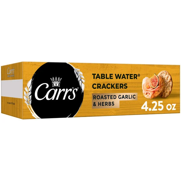 Carr's Roasted Garlic & Herbs Table Water Crackers