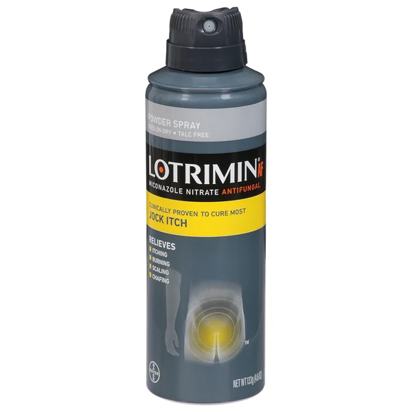 Lotrimin Powder Spray, Miconazole Nitrate Antifungal, Jock Itch