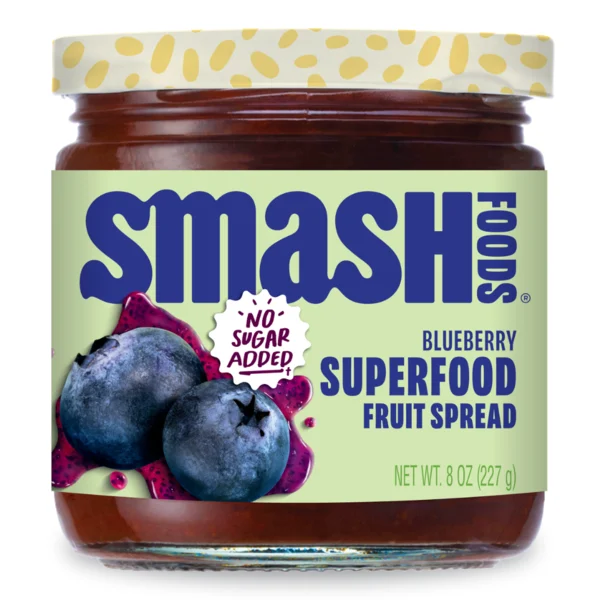 Smash Foods Blueberry Superfood Fruit Spread
