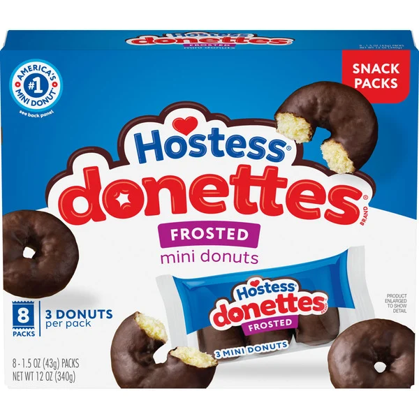 Hostess Frosted Mini Donuts Snack Pack