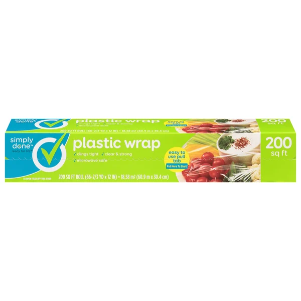 Simply Done Plastic Wrap