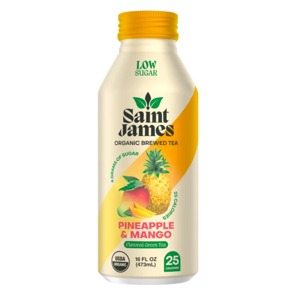 Saint James Iced Tea Pineapple & Mango Organic Green Tea