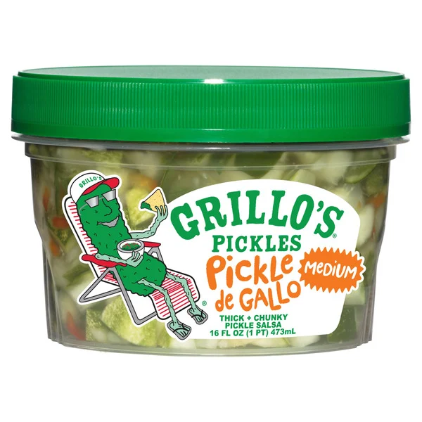 Grillo's Pickles De Gallo Medium Pickle Salsa