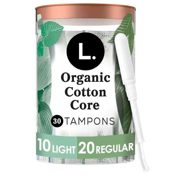 L. Tampons Light/Regular, Contains an Organic Cotton Core