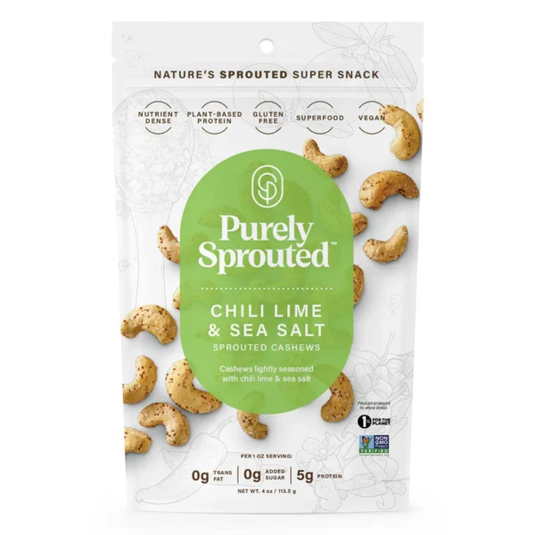 Purely Sprouted Chili Lime & Sea Salt Sprouted Cashews