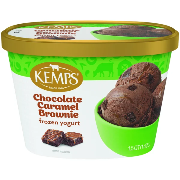 Kemps Chocolate Caramel Brownie