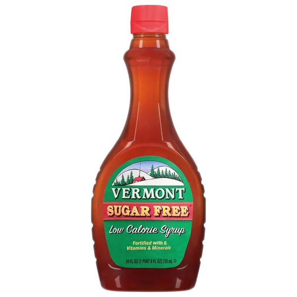 Vermont Creamery Sugar Free Low Calorie Syrup, Fortified with Vitamins